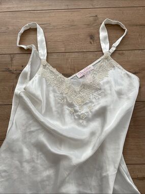 Oscar de la Renta Pink Label Lace Slip Chemise XS
